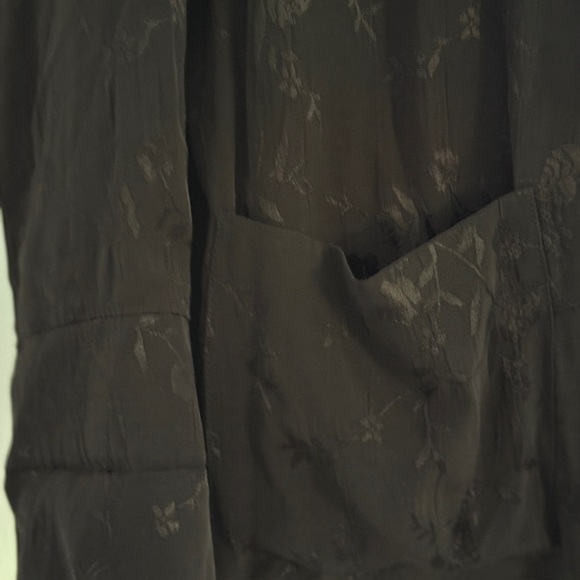 Topshop Black Blazer Women’s Jacquard Size 4/6 - Picture 9 of 16